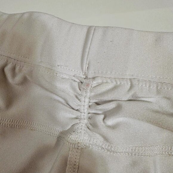Intensity White Spandex Athletic Shorts | Sz Large | 2.5" Inseam | Elastic Waist - Picture 6 of 6